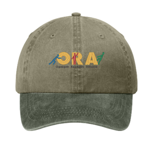 ORA Hat - Optimum Pigment-Dyed Dad Hat Thumbnail